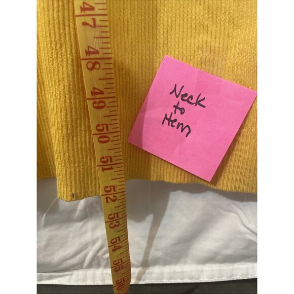 Slinky Bright Form Fitting Caution Light Dress Deep V Long Slit Feels Good Sexy - Picture 7 of 16